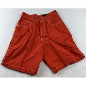 Eddie Bauer Petite Size 6 Button Fly Shorts NWT Red Sporty Outdoors
